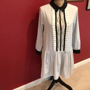 Think afternoon tea and this is the perfect dress for that. Darling lace bodice.